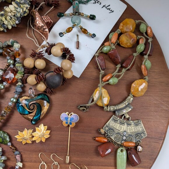 Vintage to Now Jewelry Lot - Boho Natural - Picture 3 of 16